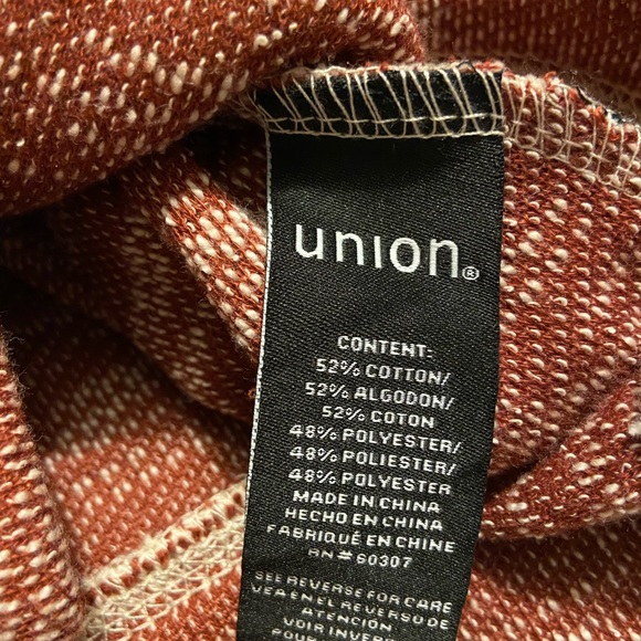 Union Men’s Henley Textured Hoodie - Picture 11 of 11